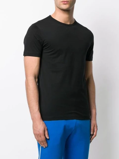 Shop Ron Dorff Round Neck T-shirt In Black