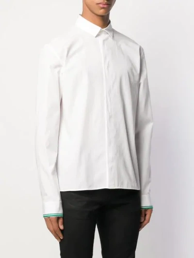 Shop Haider Ackermann Klassisches Hemd - Weiss In White