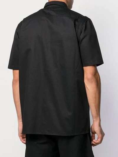 Shop Ktz Detachable Layer T-shirt In Black