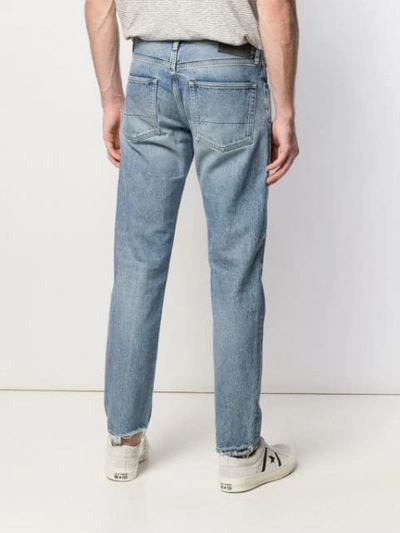 Shop Fabric Brand & Co. Straight-leg Jeans In Blue