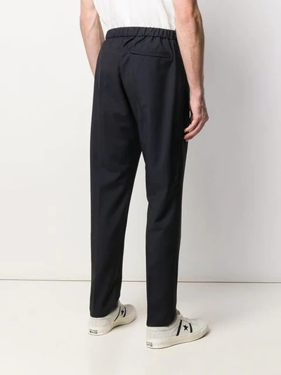 Shop Salle Privée Straight Leg Trousers In Blue