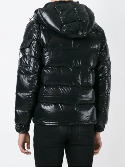 Shop Moncler 'maya' Padded Jacket In 999 Black
