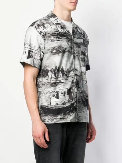 Off white Lake Holiday Printed Cotton Shirt ModeSens