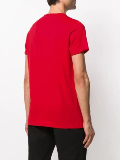 Shop Philipp Plein T-shirt P.l.n. In Red