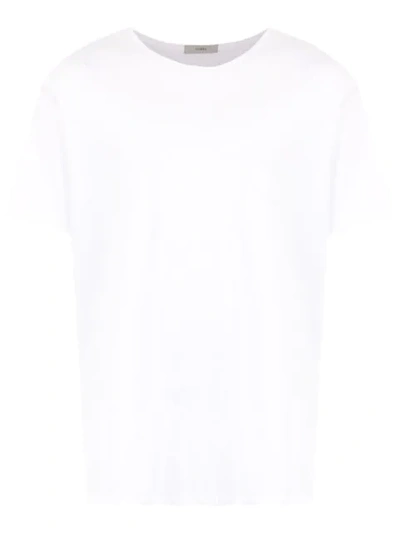 Shop Egrey Short Sleeved T-shirt In Off White