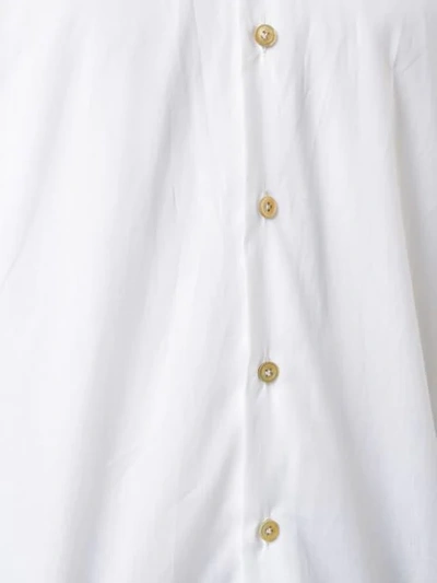 Shop Kiton Basic Shirt In White