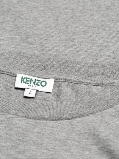 Shop Kenzo Tiger T-shirt In Grey