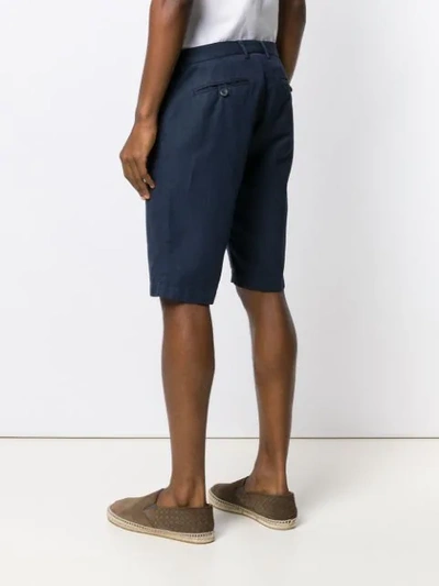 Shop Etro Chino-shorts In Blue
