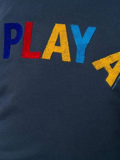 Shop Ron Dorff Playa Embroidered Sweatshirt In Blue