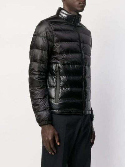 Shop Moncler Classic Puffer Jacket In Black