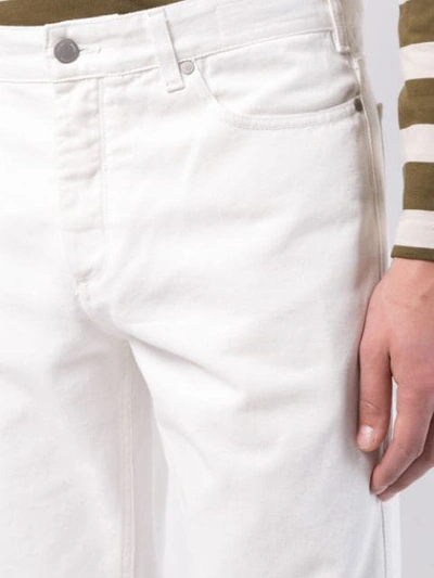 NORSE PROJECTS EDVARD斜纹布长裤 - 白色