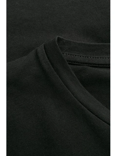 Shop Just Cavalli Brand Printed T-shirt In Black