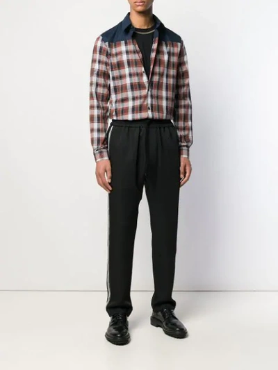 Shop N°21 Check Shirt In Brown