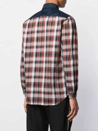 Shop N°21 Check Shirt In Brown