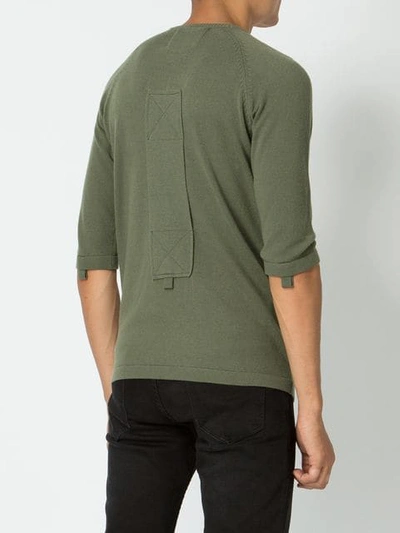 Shop Matthew Miller Herrao Merino Wool Sweater - Green