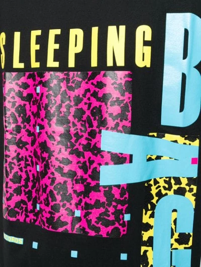 Shop Amen Sleeping Bag Print T-shirt - Black