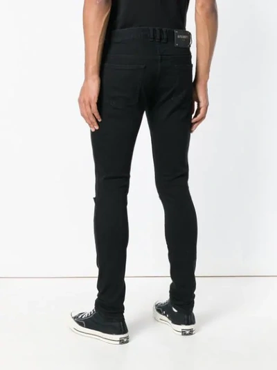 Shop Balmain Classic Skinny-fit Jeans In Black