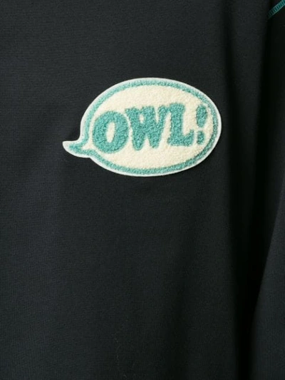 Shop A(lefrude)e Owl Patch Sweatshirt In Black