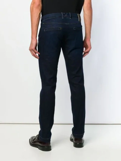 Shop Jacob Cohen Lion Slim-fit Jeans - Blue