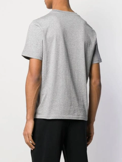 Shop Balenciaga Logo Print T-shirt In Grey