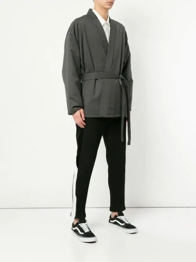 Shop Yoshiokubo Rescue Karate Jacket - Grey