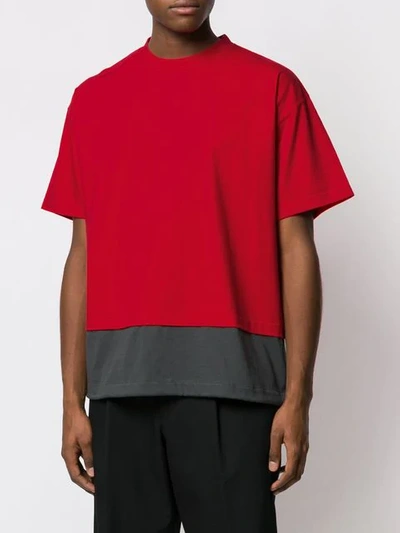 Shop Marni Layered T-shirt In Red
