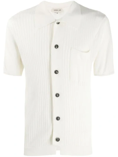 Shop You As Short-sleeved Cardigan - White