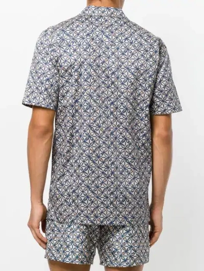 Shop La Perla Geometric Printed Progetto Shirt In Multicolour