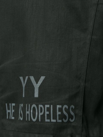 Pre-owned Yohji Yamamoto Vintage Denim Jacket In Black