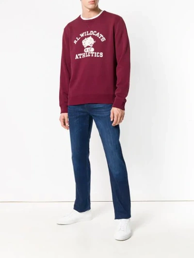 Shop Polo Ralph Lauren Wildcats Sweatshirt In Red