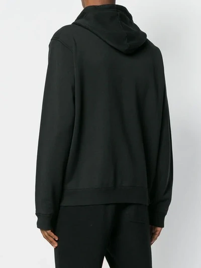 Shop Dsquared2 Icon Slogan Hoodie In Black