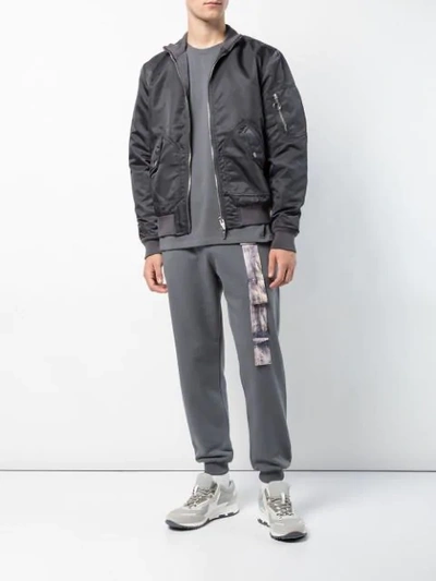 Shop Cottweiler Harness Detail Joggers In Grey