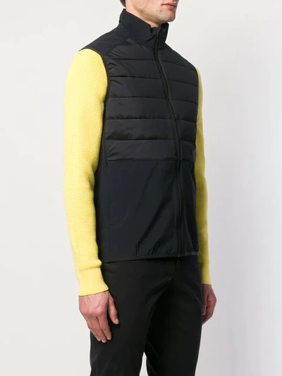 Shop J. Lindeberg J.lindeberg Hybrid Vest - Black