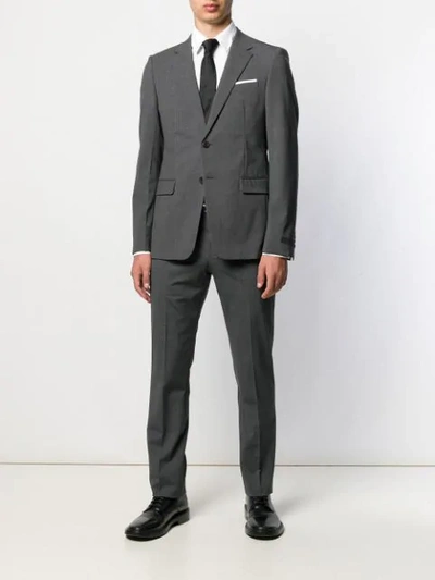 Shop Prada Formal Suit In Grey