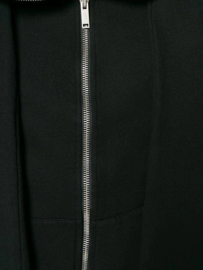 Shop Ben Taverniti Unravel Project Zipped Hoodie In Black