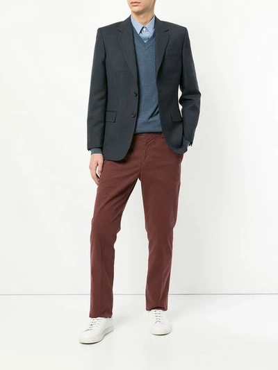 Gieves & Hawkes Boxy-fit Jacket In Blue
