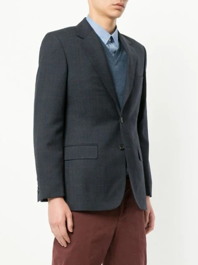 Gieves & Hawkes Boxy-fit Jacket In Blue