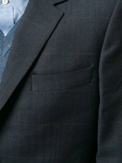 Gieves & Hawkes Boxy-fit Jacket In Blue