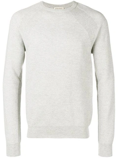 Shop Al Duca D'aosta Crew Neck Jumper In Grey