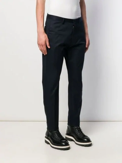 Shop Dsquared2 Hockney Slim-fit Trousers In Blue