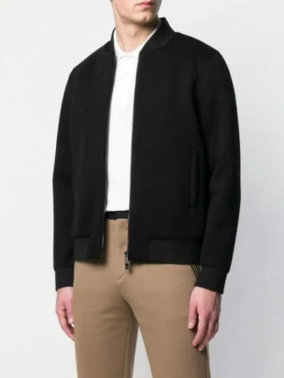 Shop Fendi Jokarl Playing Card Jacket In Black