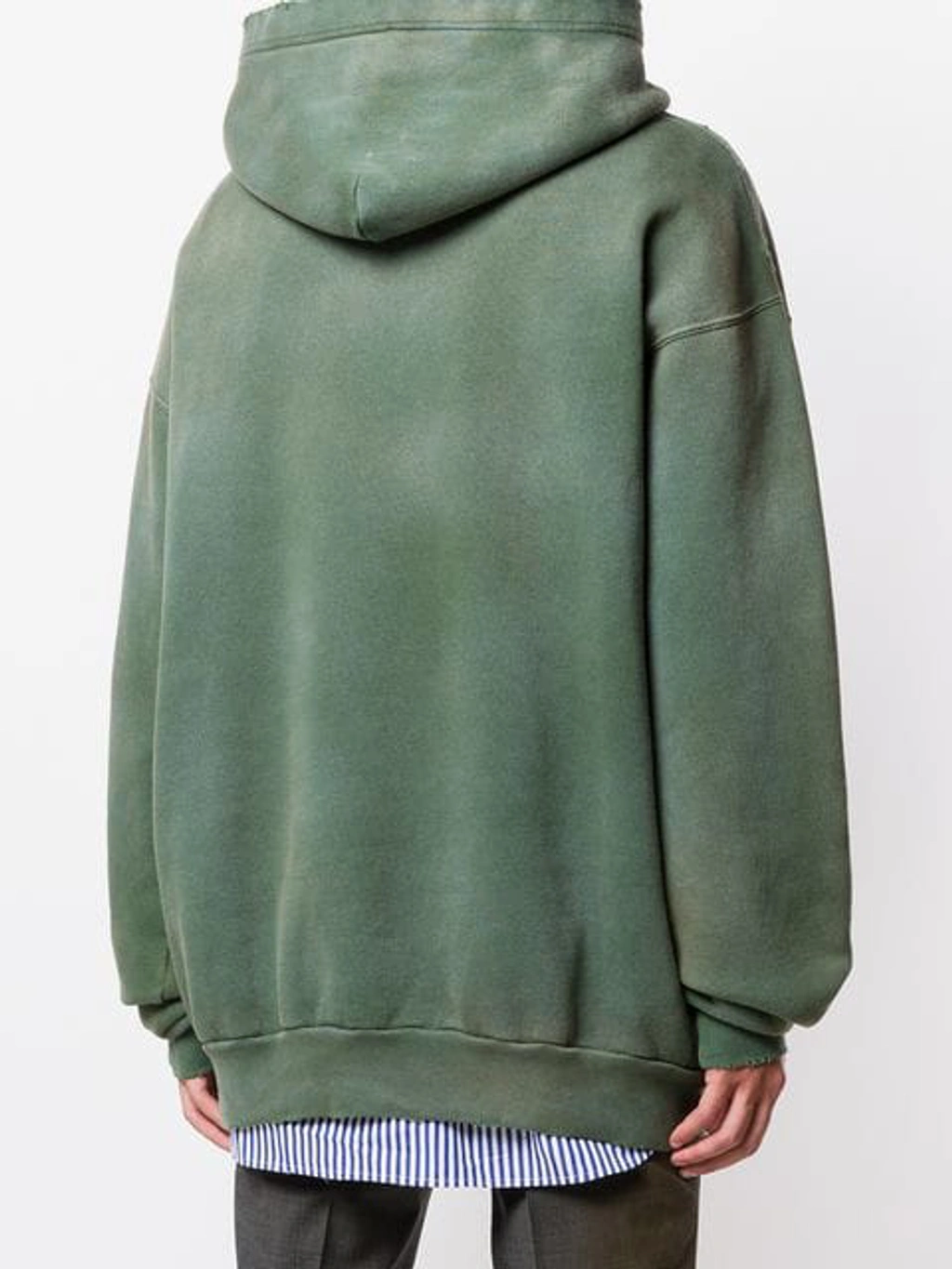 Balenciaga Oversized Whale Hoodie In Green ModeSens
