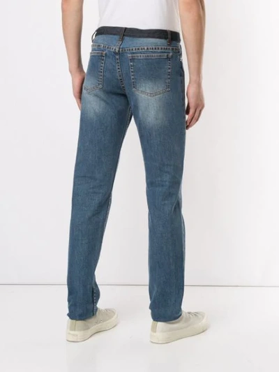Shop Apc Straight-leg Jeans In Blue