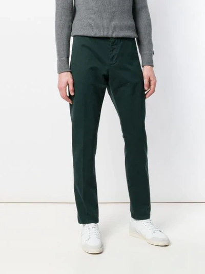 Shop Ami Alexandre Mattiussi Chino Trousers In Green