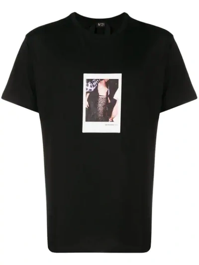 Shop N°21 Photographic Print T In Black