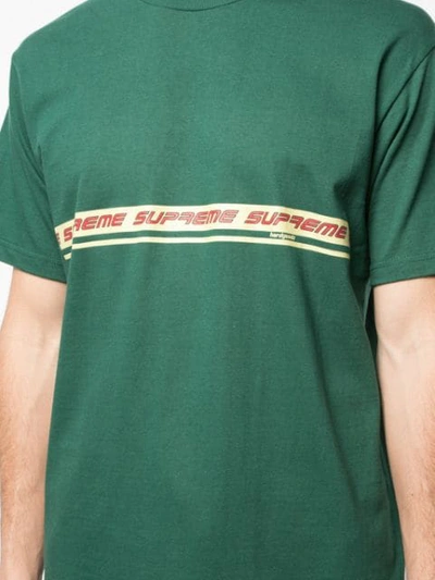 Shop Supreme Logo T-shirt In Green
