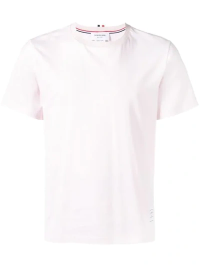 Shop Thom Browne Relaxed Jersey Tee In Pink