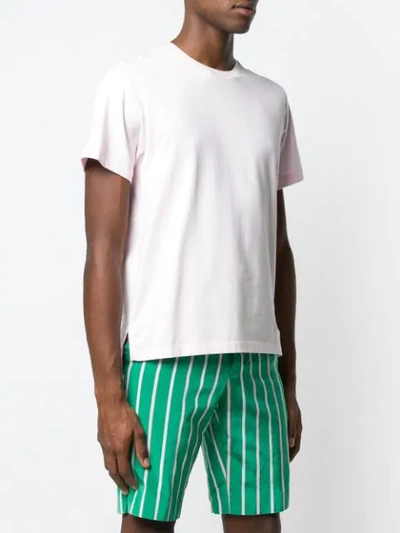 Shop Thom Browne Relaxed Jersey Tee In Pink