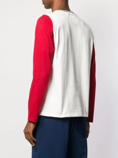 Shop Acne Studios Long-sleeved T-shirt In White