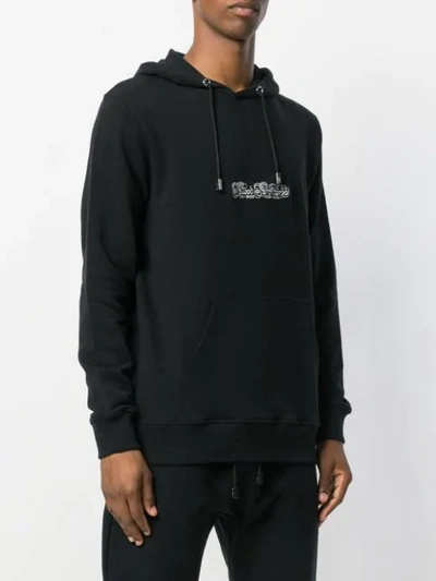 Shop Blood Brother Fraud Hoodie In Black